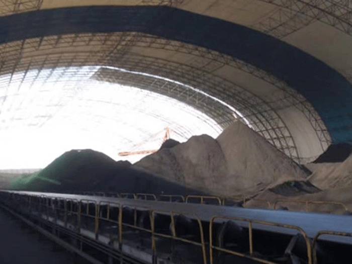 肇庆煤棚料仓网架